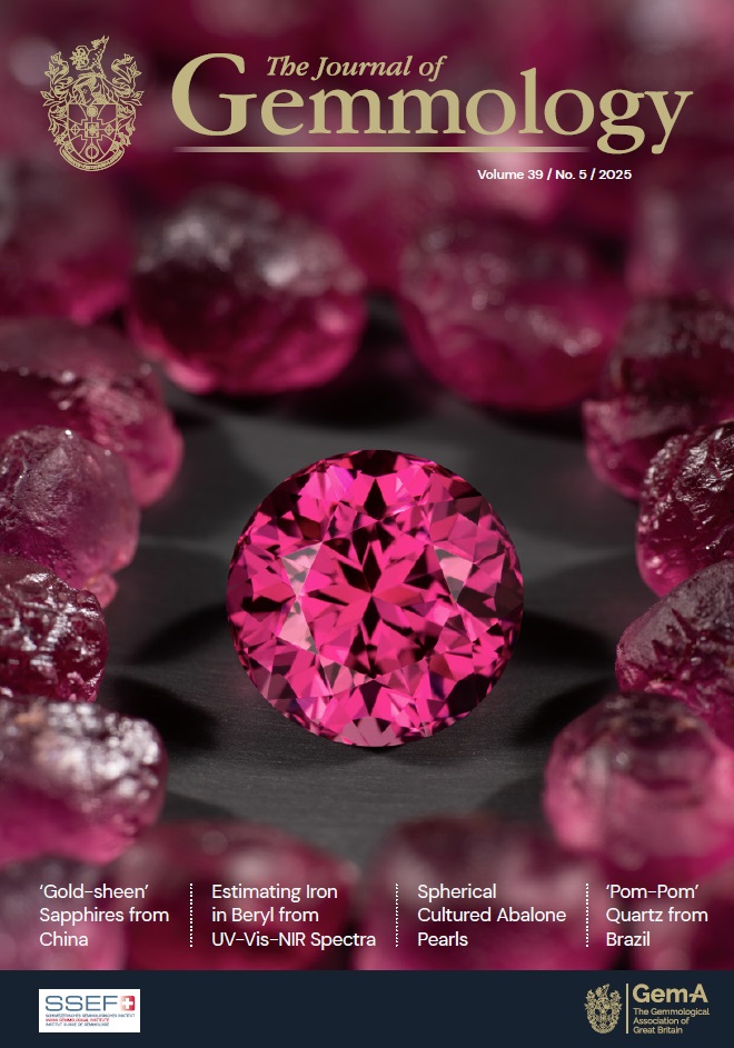 Front cover JoG vol39 issue 5