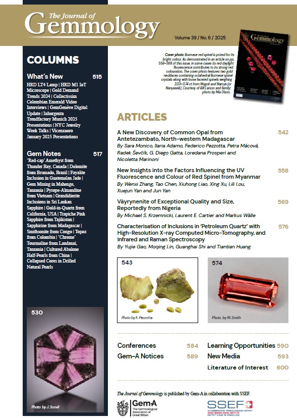 table of contents volume 39 issue 6